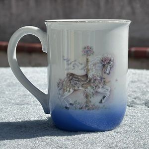 Otagiri Carousel Horse Porcelain Cup Design by Kim Stenbo